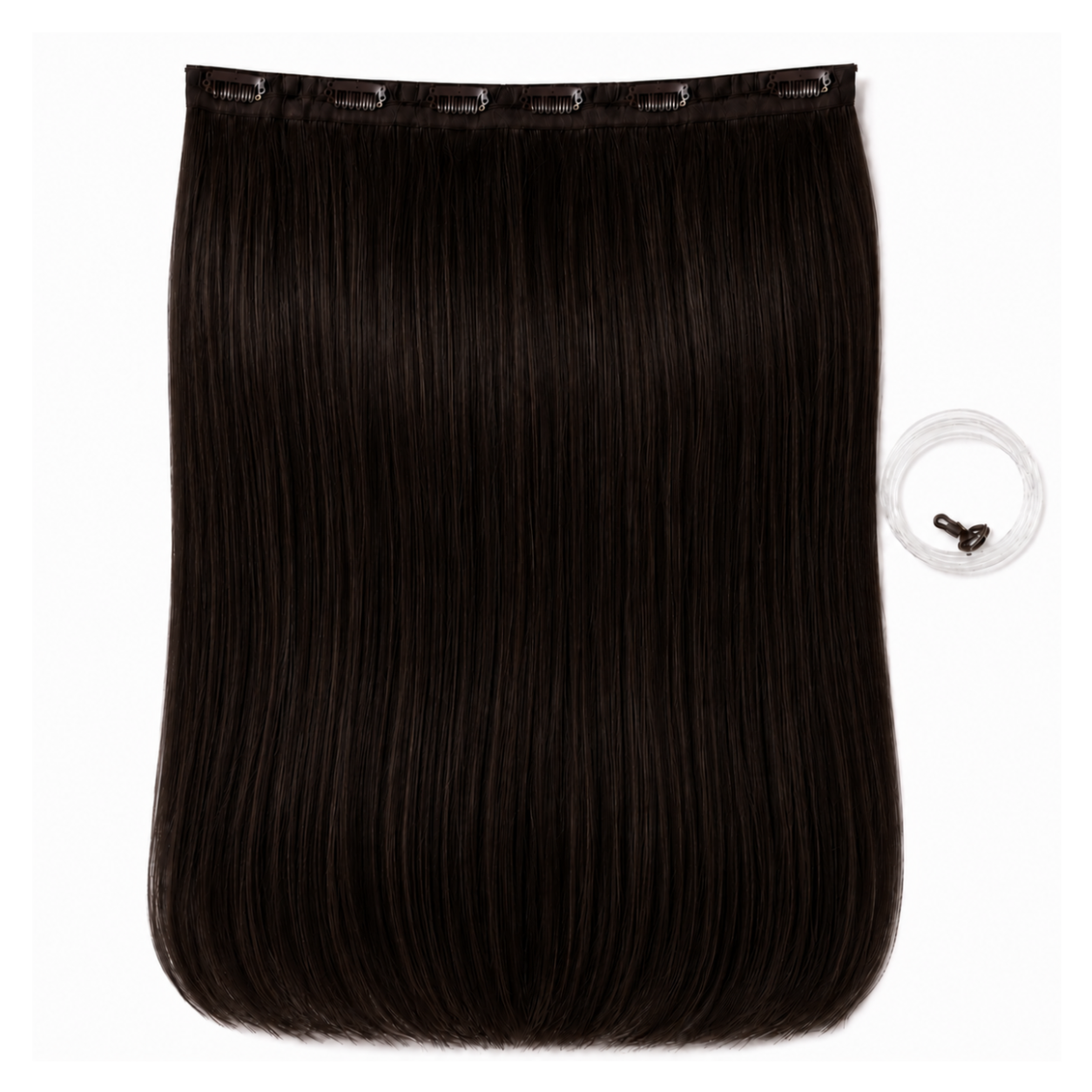 Nythaar Halo Hair Extensions in colour #1b