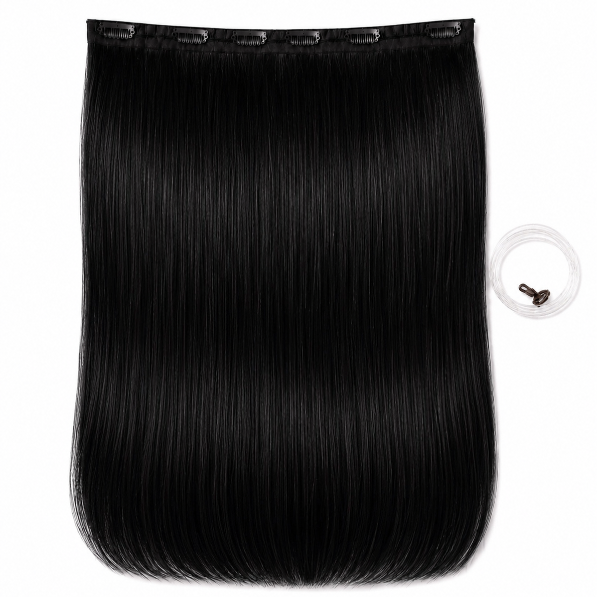 Nythaar Halo Hair Extensions in colour #1