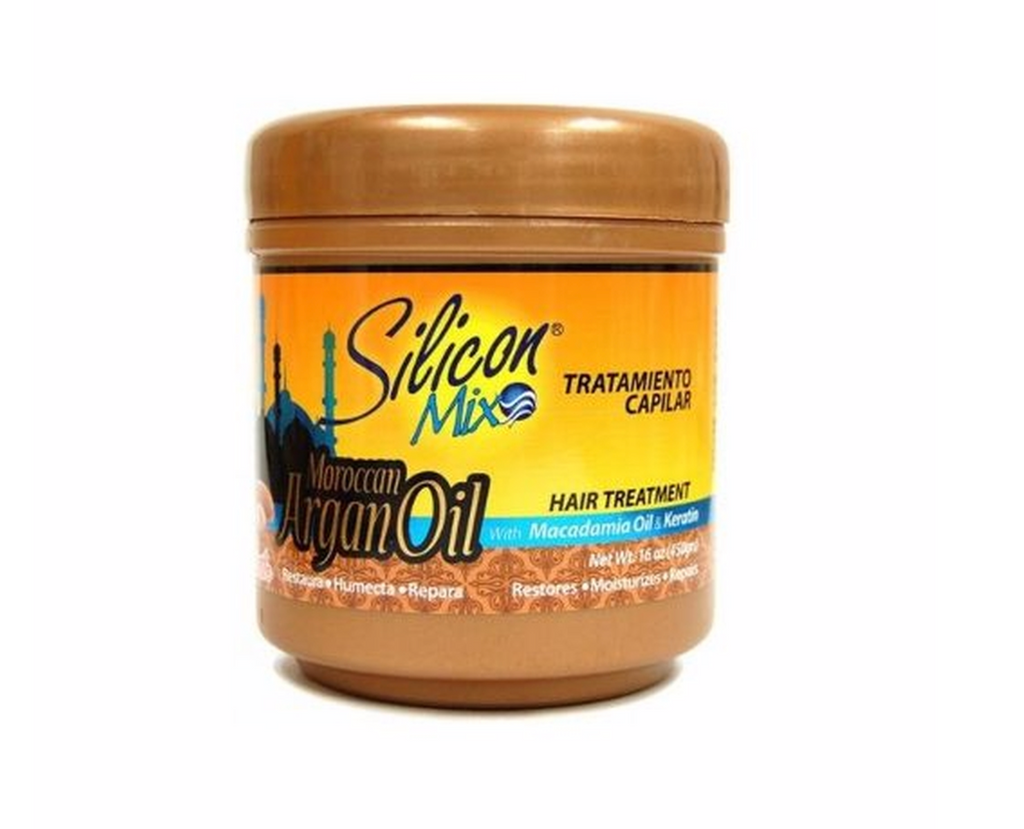 <transcy>Silicon Mix Moroccan Argan Oil Hair Treatment</transcy>